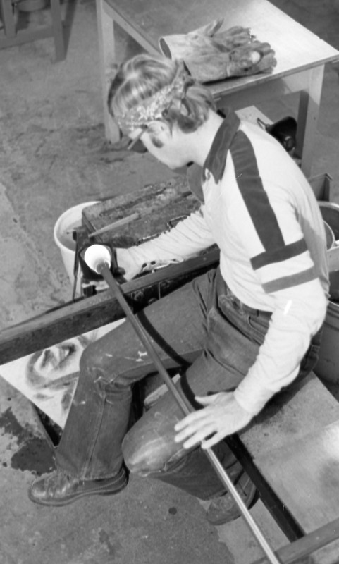 1978 Art, Glass Sculpting 15
