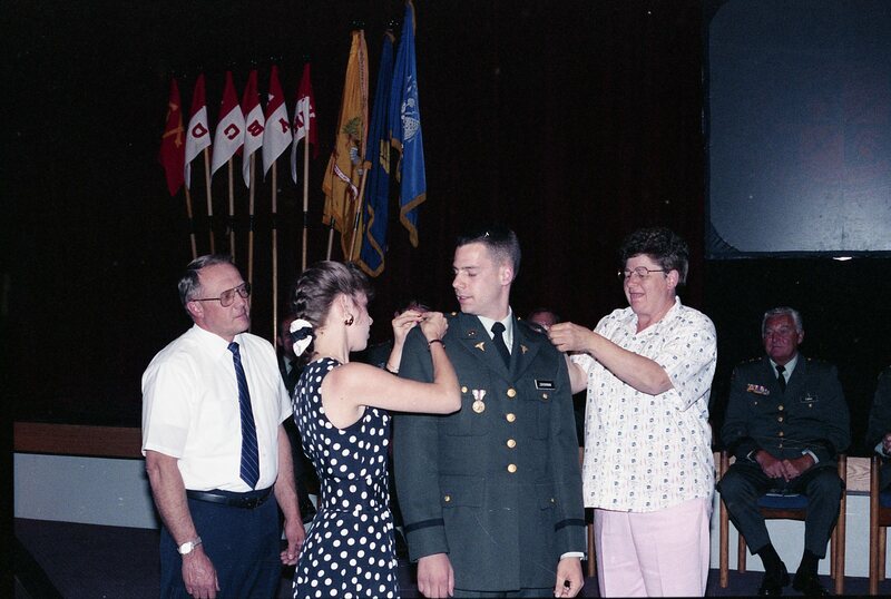 1991 ROTC Ceremony, Oath 06