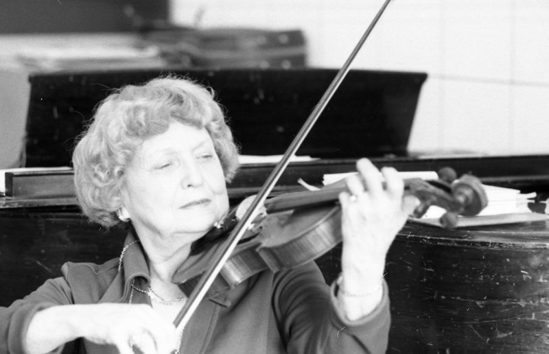1979 Violinist, Florence Miller