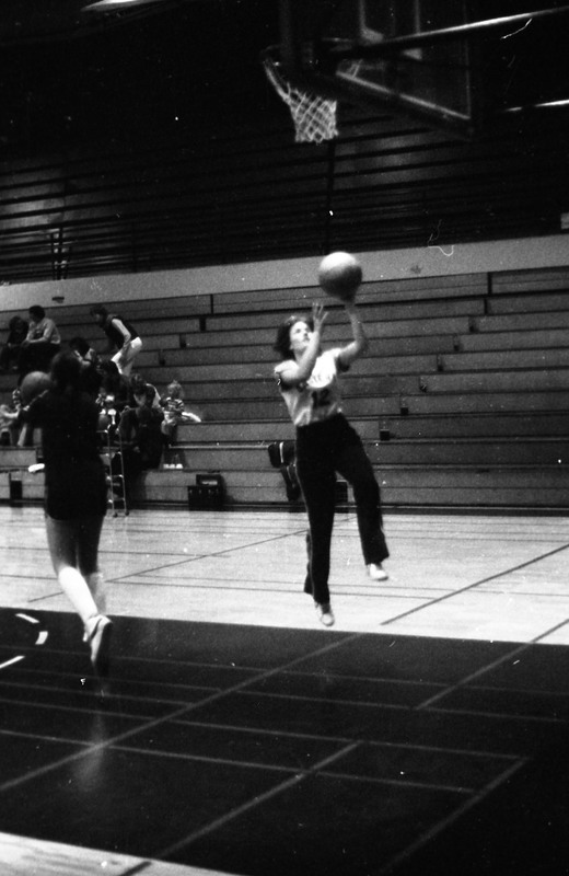 1981 Women's Basketball Action, January Home Game 07
