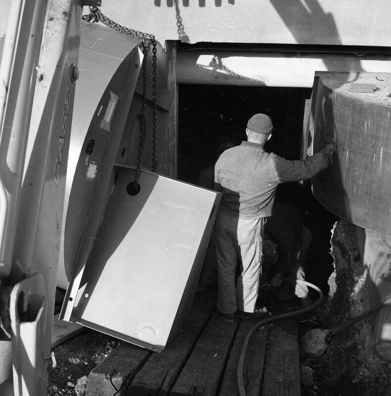 1971 Walter M. Pierce Library Remodel, Boiler 12