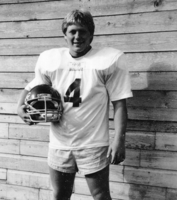1984 Football Player, October Portraits 34