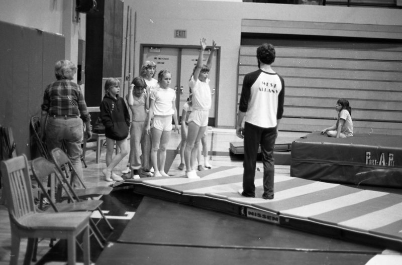 1981 Gymnastics Camp, Tumbling 09