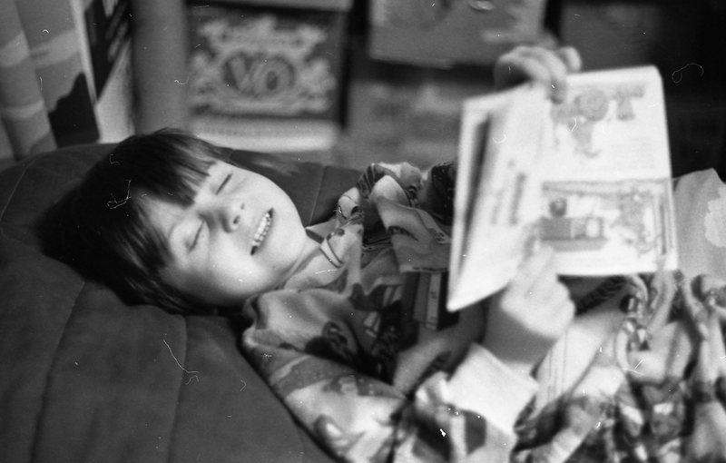 1980 Child with Book