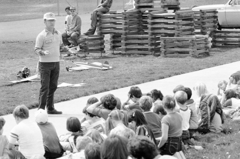 1983 Ackerman Elementary School, Model Airplanes 01