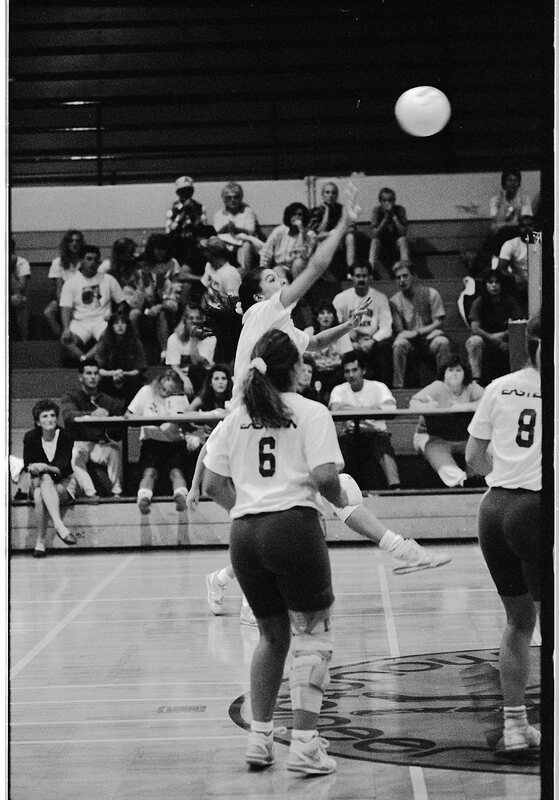1991 Volleyball Action, Lewis &amp; Clark at EOSC 11