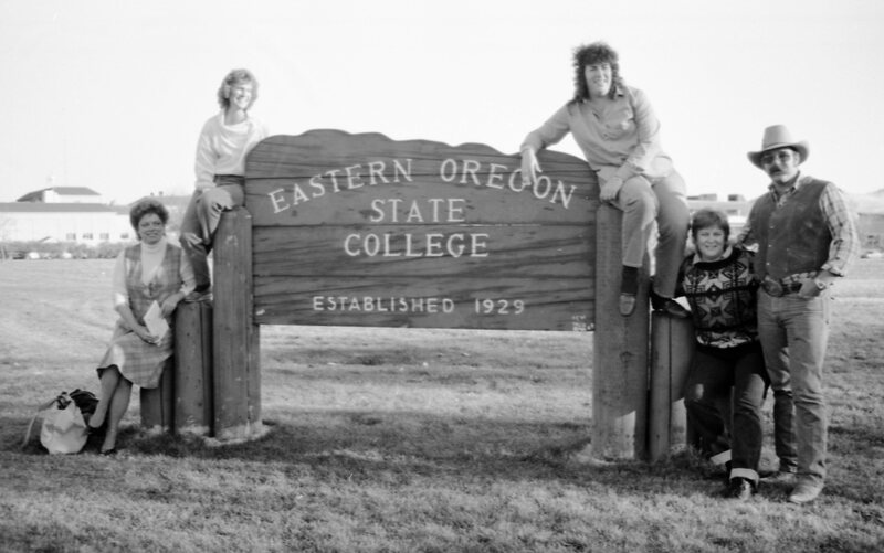 1987 Students, Group Outdoors 03
