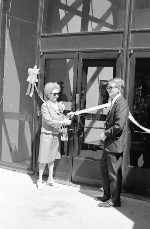 1973 Hoke Hall Ribbon Cutting 02