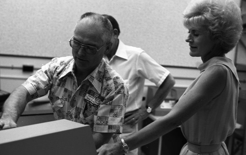 1981 Computer Center, Open House 09