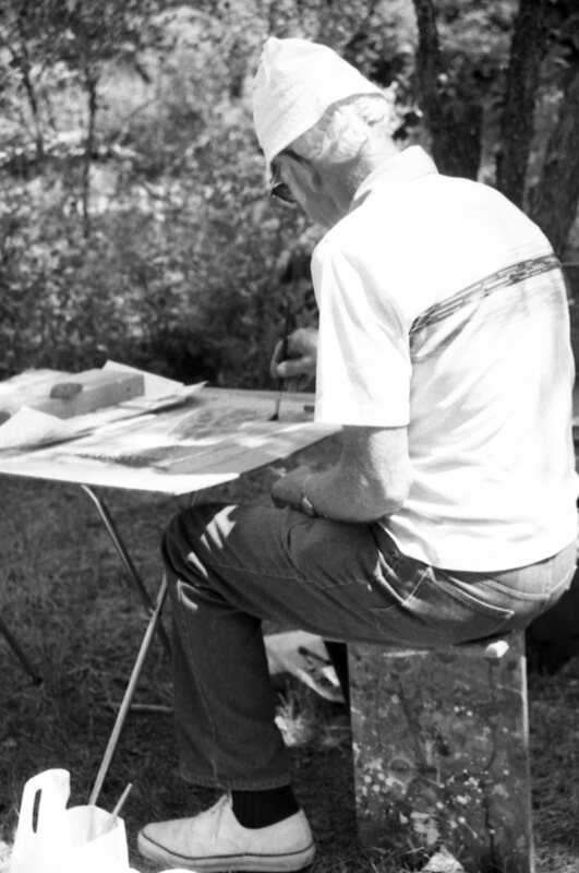 1986 Elderhostel Program, Painting 17