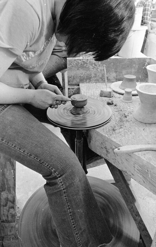 1974 Art, Pottery Wheel 07