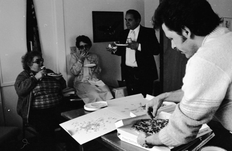 1986 Employees, April Party 01