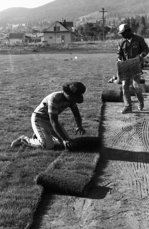 1981 Football Field, New Grass 07