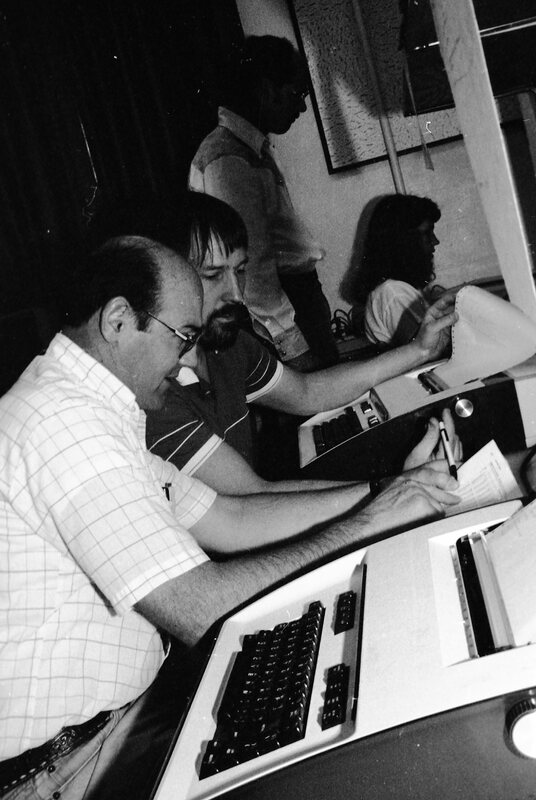 1987 Students, Typing 02