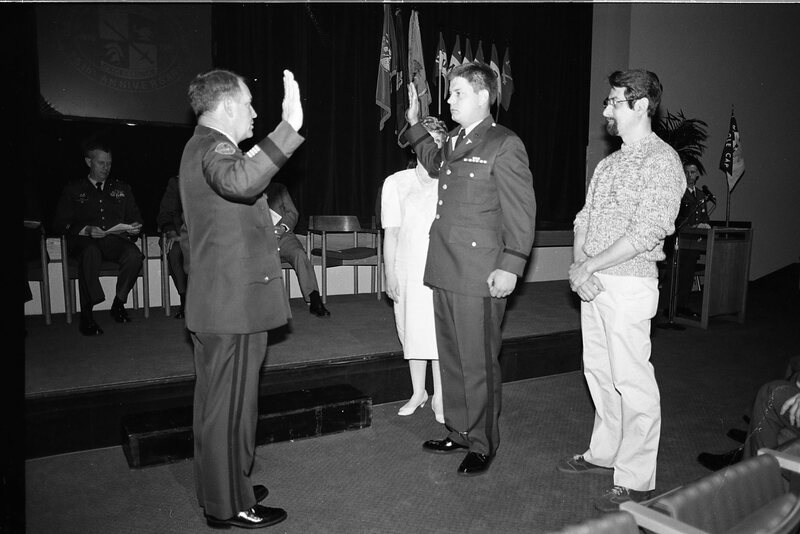 1991 ROTC Ceremony, Oath 30