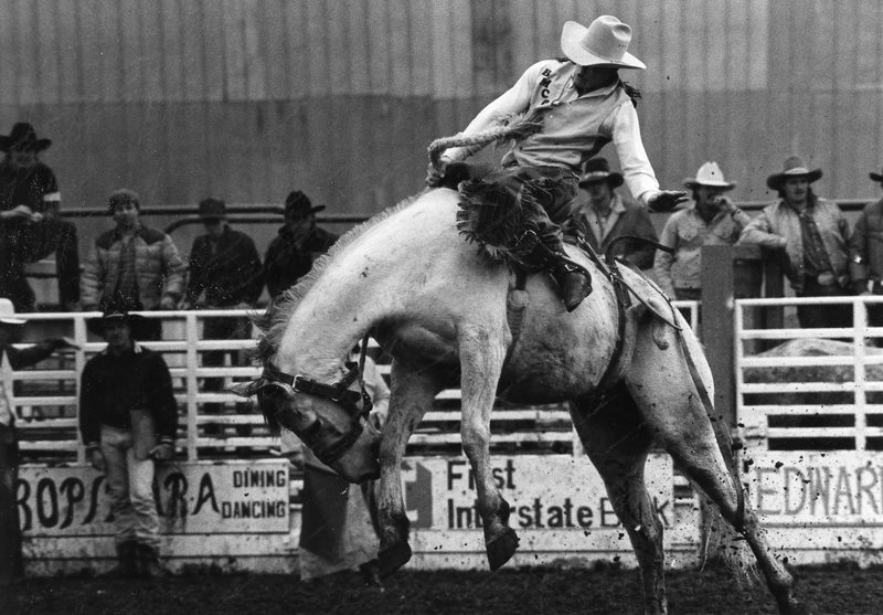 80's Rodeo, Bronco Riding 4