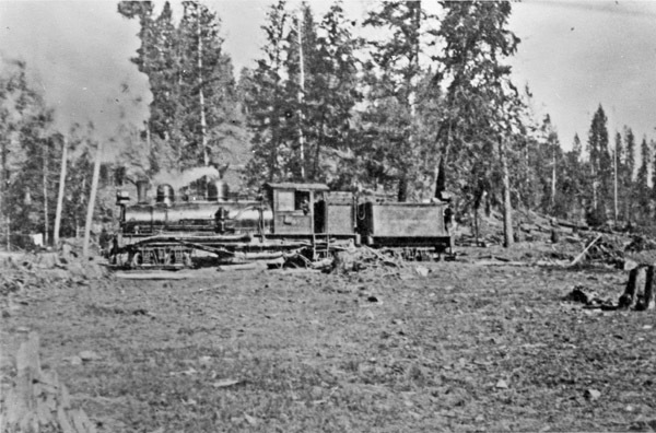 Train Engine, Shay Locomotive 1
