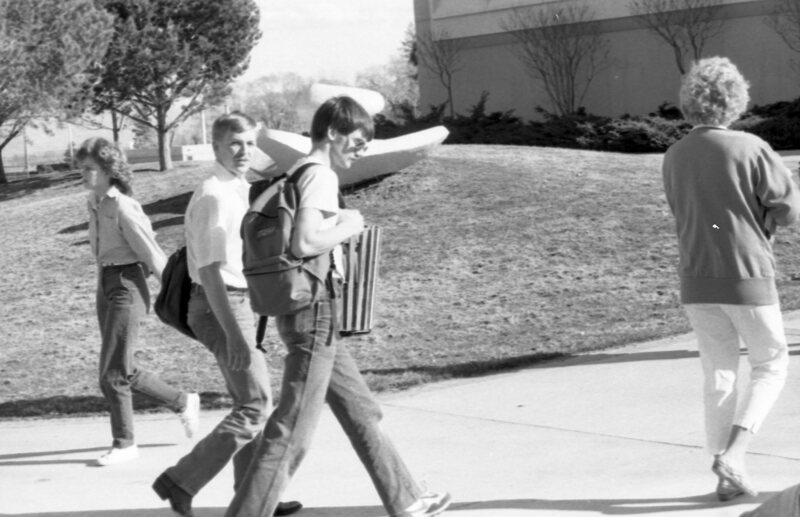 1986 Students, Outdoors in March 38