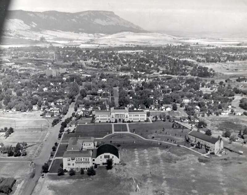 40's Campus, Aerial
