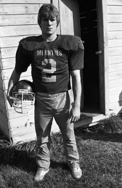 1984 Football Player, October Portraits 53