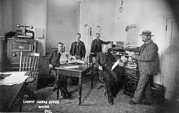 Union, Clerks Office Interior