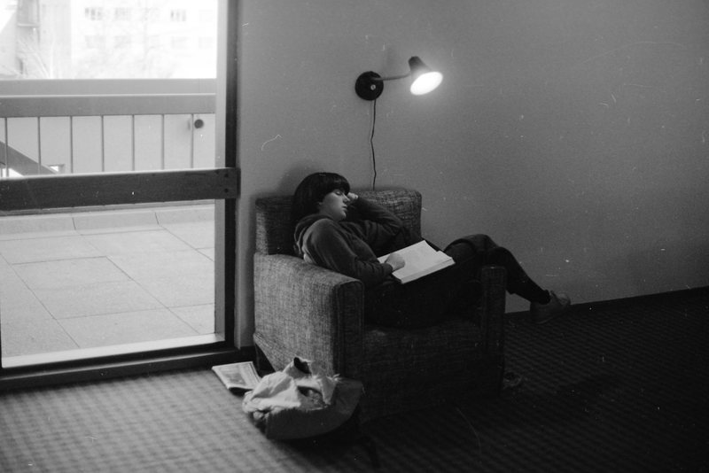 1983 Student, Napping