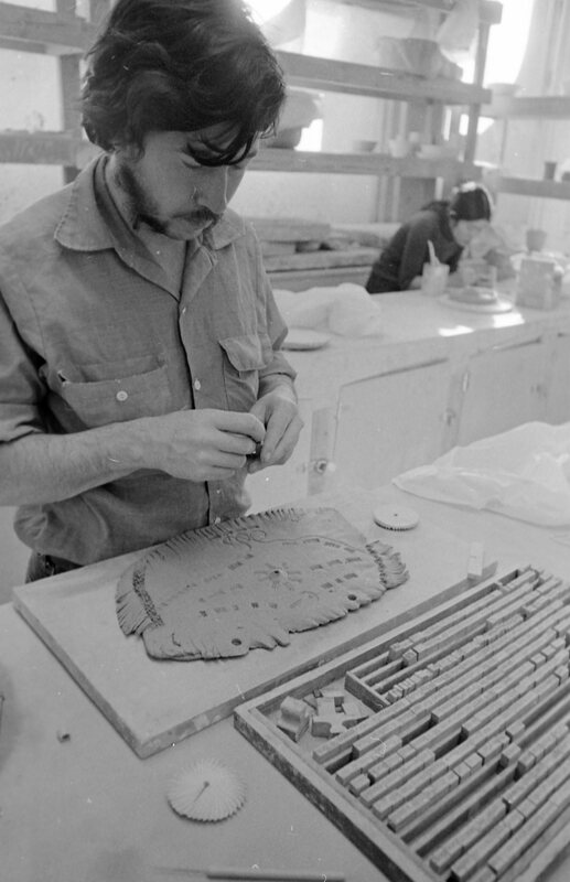 1974 Art, Ceramics Class 10