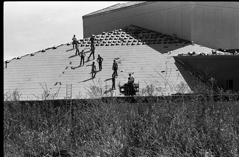 1989 Loso Hall Construction, Roof 08