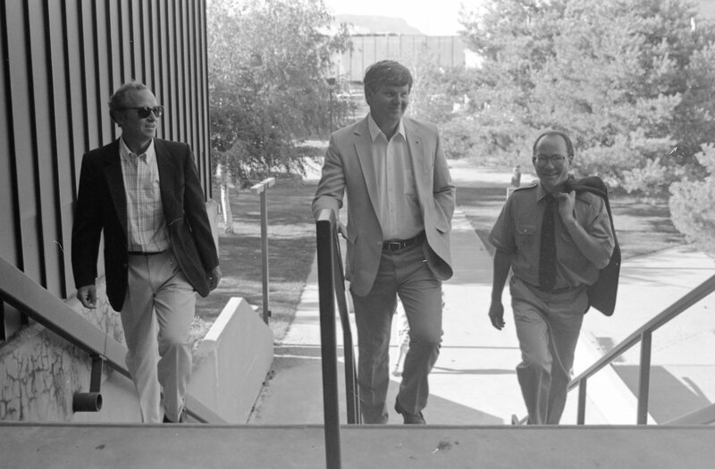 1988 Loso Hall Groundbreaking Ceremony, Architects 02
