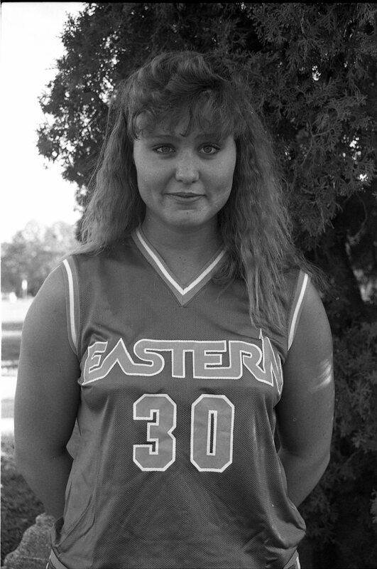 1990 Women's Basketball Player, Fall Portraits 10