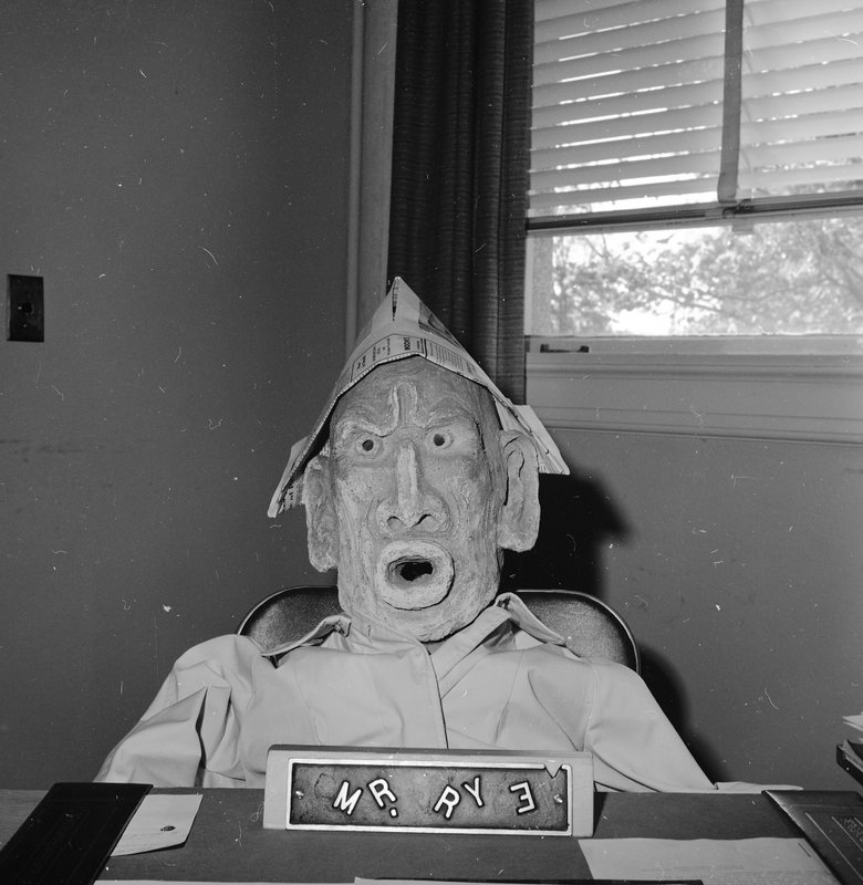 1969 Sculpture, "Mr. Rye"