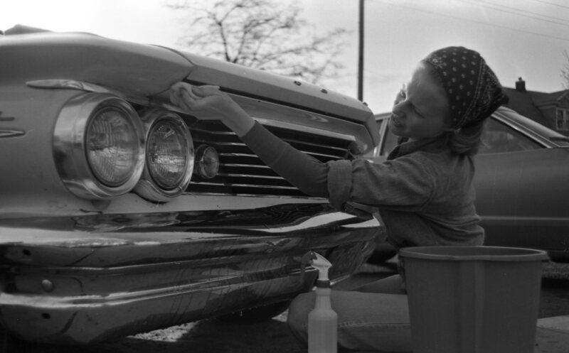 1978 Students, Car Washing 03