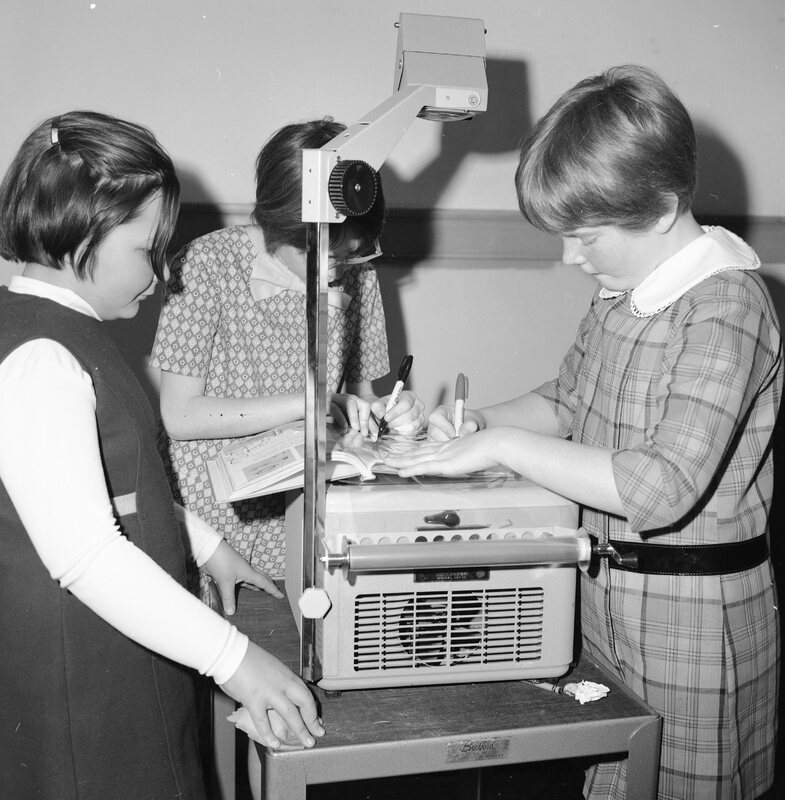 1968 Ackerman Elementary School, Audiovisual Equipment 03