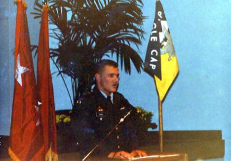 1991 ROTC Ceremony, Speaker 01