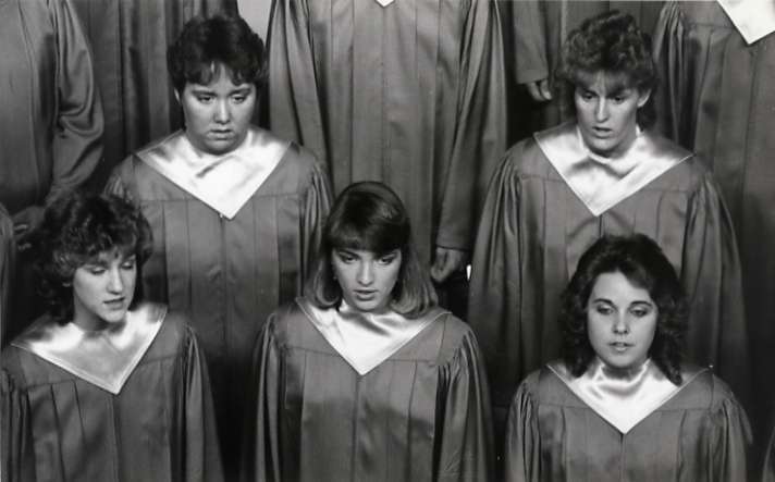 1985 May, Choir 03