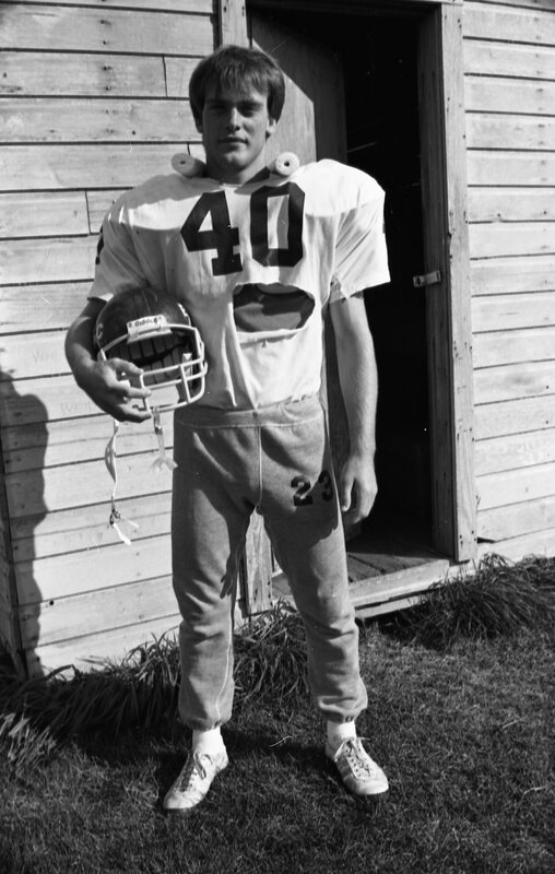 1984 Football Player, October Portraits 41