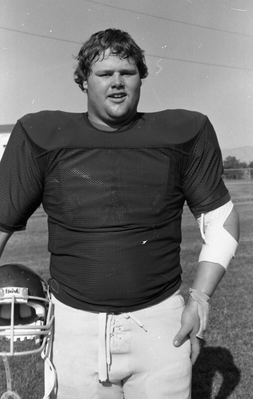 1984 Football Player, October Portraits 89