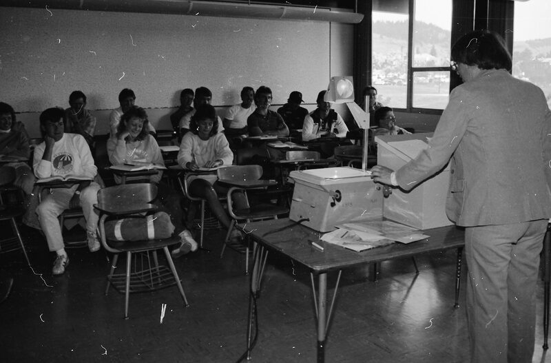 1987 Classroom, Peggy Anderson Lecture 02
