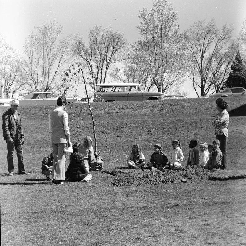 1972 Ackerman Elementary School, Tree Planting 16