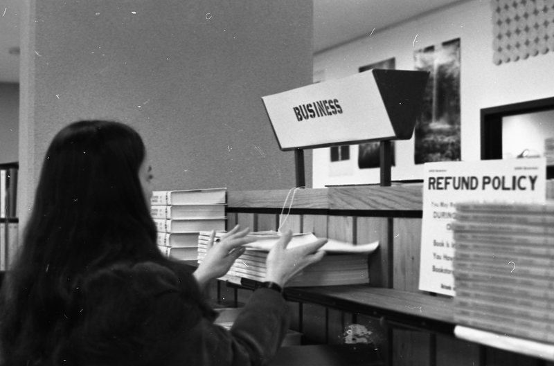 1980 Hoke Hall Bookstore 07