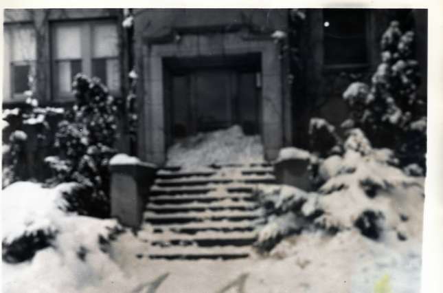 50's Hunt Hall Entrance