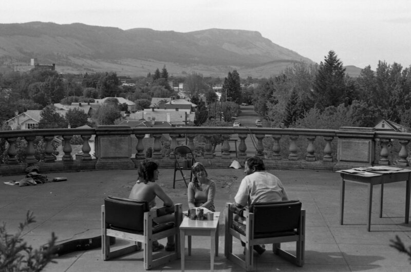 1977 Students, Paperwork Outdoors 05