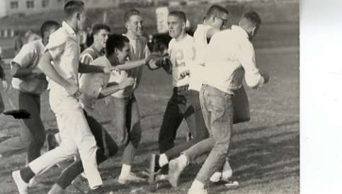 1963 Students, Group Walking