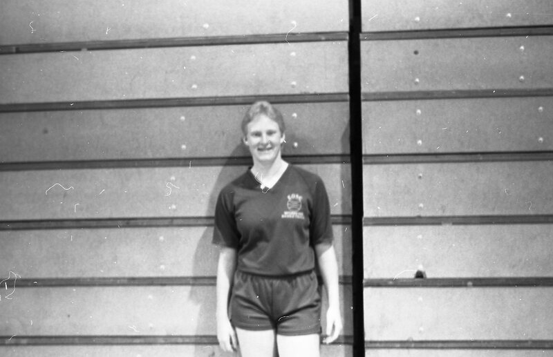 1984 Women's Basketball Players, Fall Portraits 23