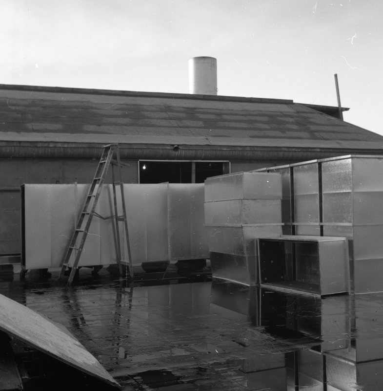1971 Walter M. Pierce Library Remodel, Ducting 01