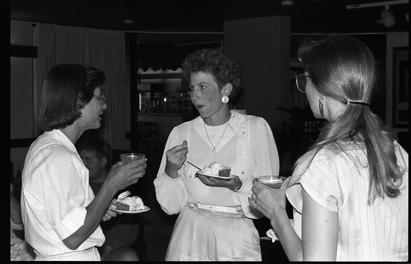 1990 Employees, Patty Bundren Goodbye Party 06
