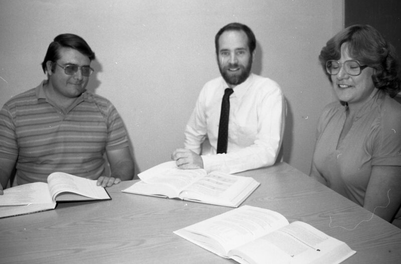 1985 Students, Consult Professor John Blanchard 10