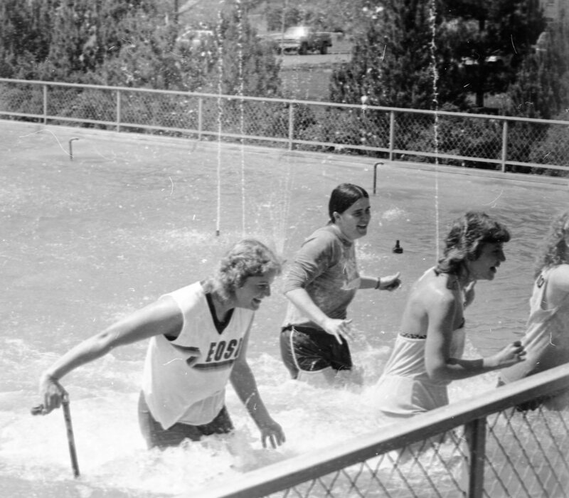 1981 Students, Fountain Swim 08