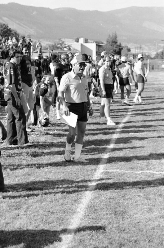 1982 Football Game, September 22nd, Sideline 04
