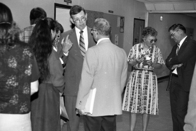 1987 Faculty, September Reception 06